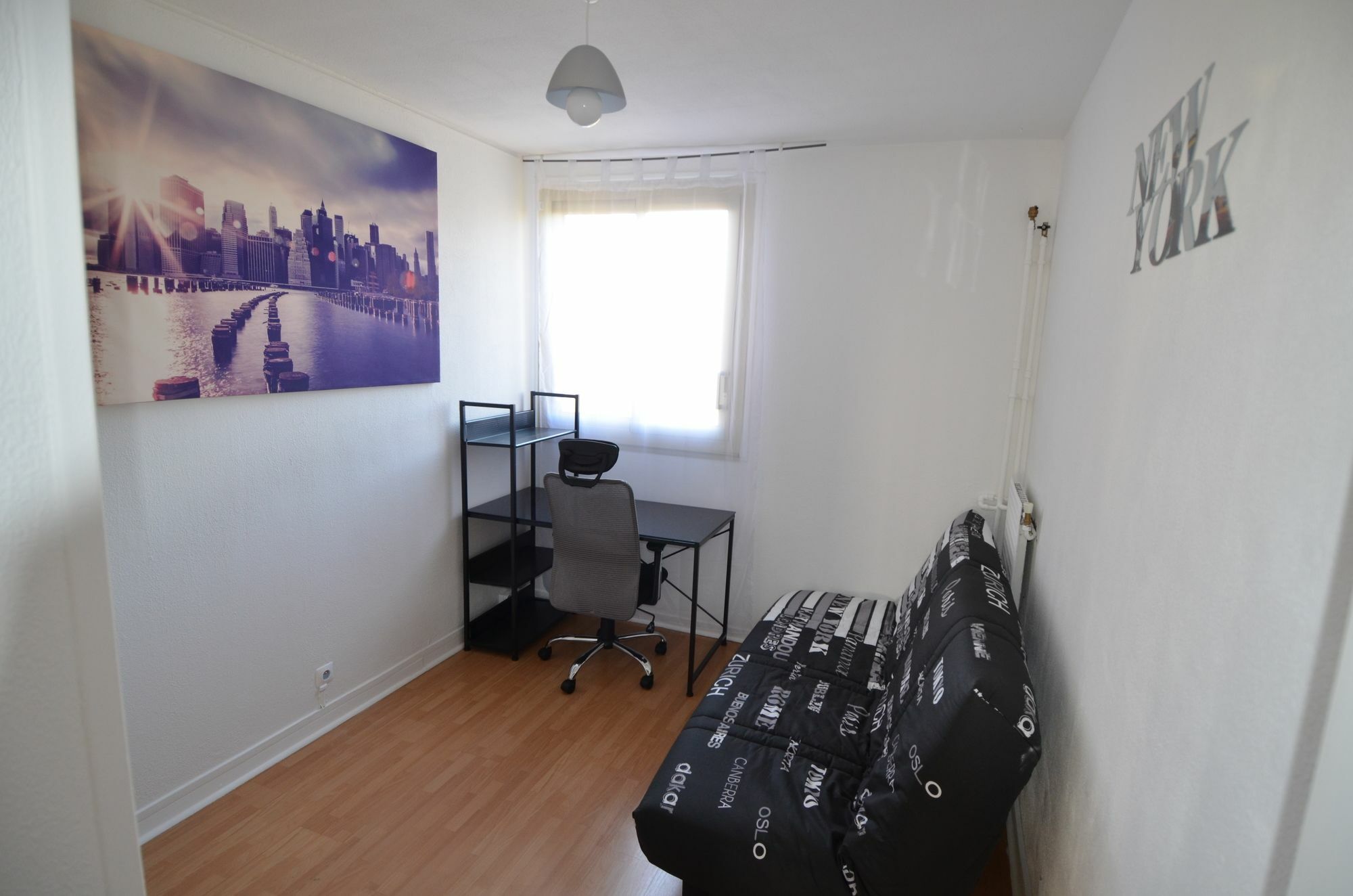Appartement Rooftop 8 Personnes Grande Terrasse Avec Parking Quartier Aeroport Nisa Exterior foto
